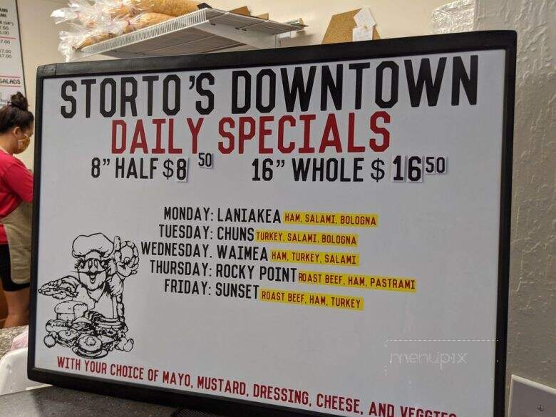 Storto's Deli and Sandwich Shoppe - Honolulu, HI