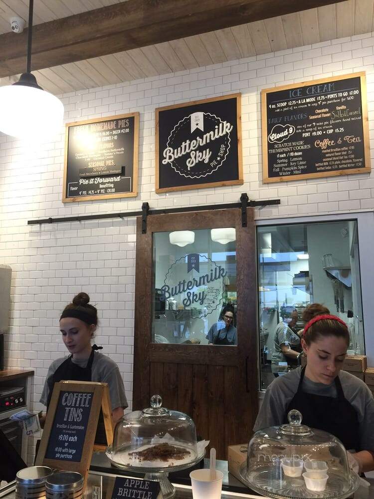 Buttermilk Sky Pie Shop - Colleyville, TX menu_pic