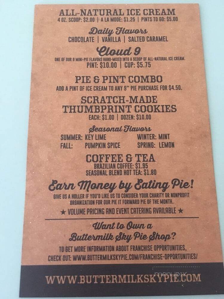 Buttermilk Sky Pie Shop - Colleyville, TX
