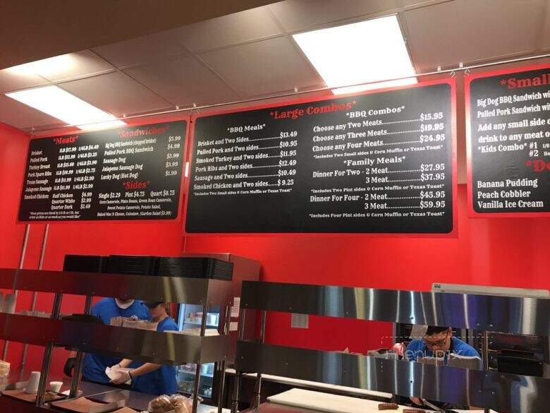 Big Tiny's BBQ - Mooresville, NC menu_pic