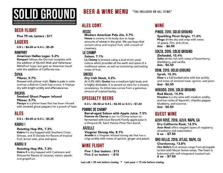 Solid Ground Brewing - Diamond Springs, CA