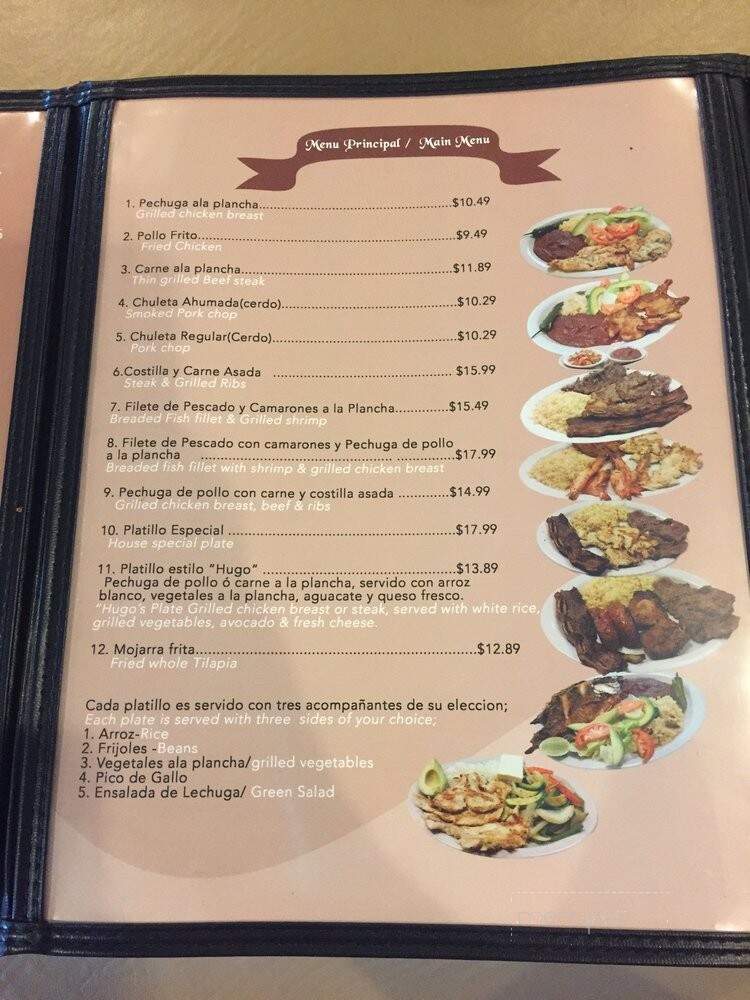 Alicia's Restaurant - Baton Rouge, LA menu_pic