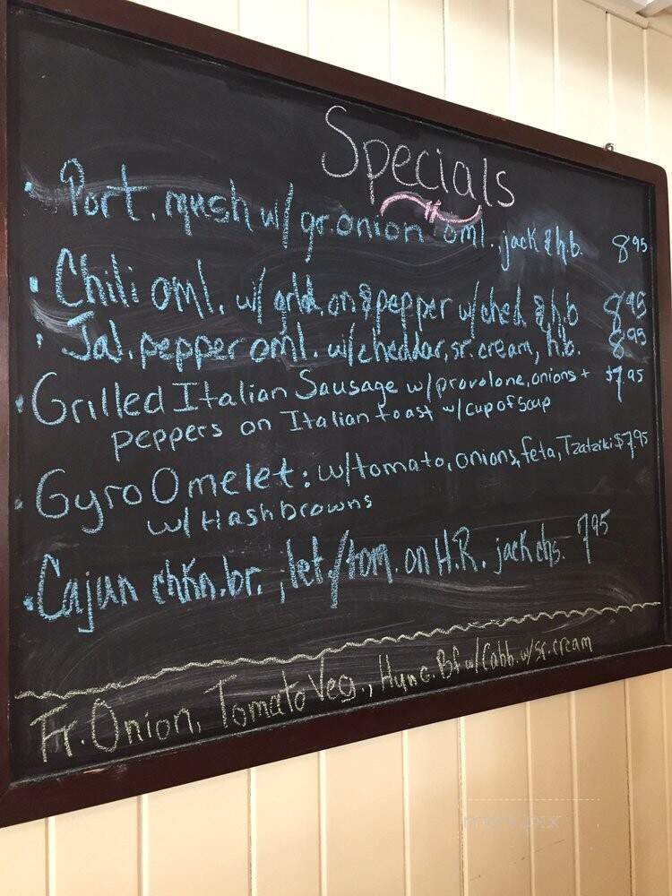 Annoulas Diner - Woodbury, CT menu_pic