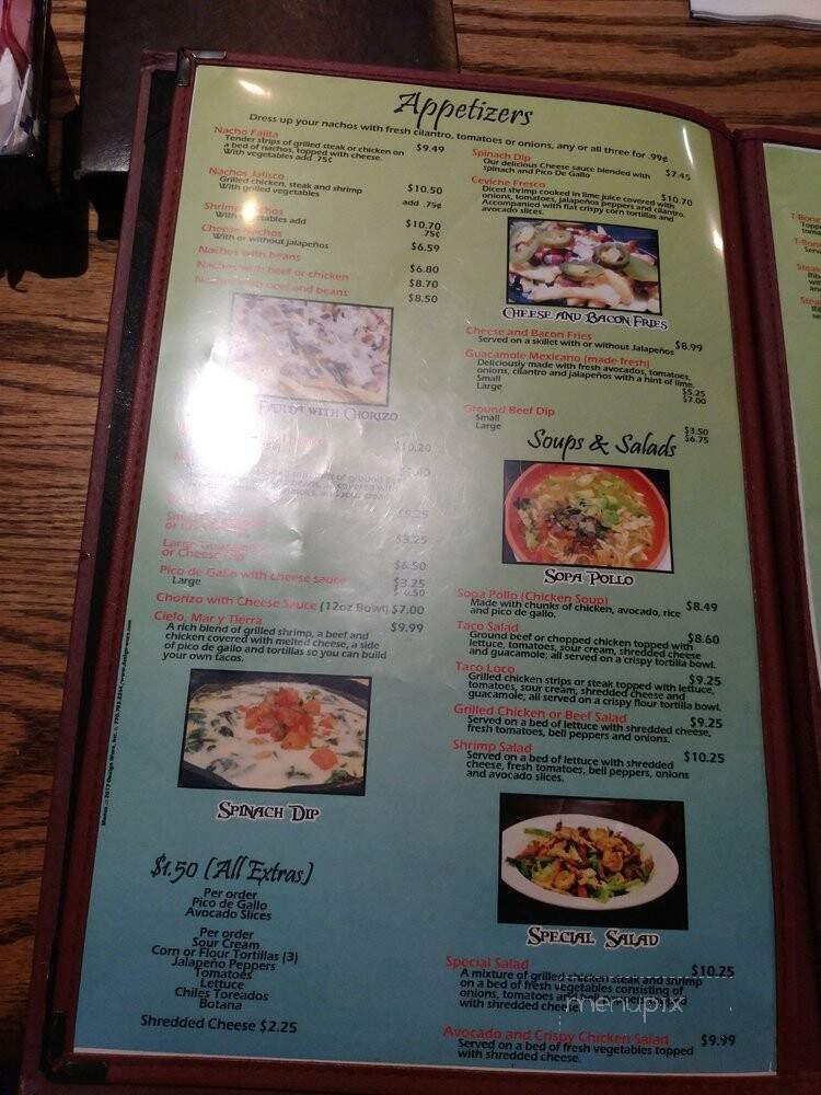 El Patio Mexican Grill & Cantina - Enid, OK menu_pic
