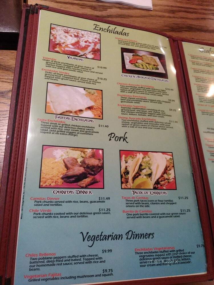 El Patio Mexican Grill & Cantina - Enid, OK menu_pic