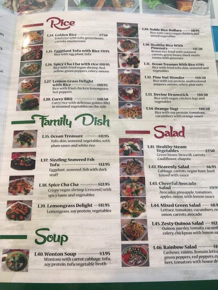 Loving Heart - Clermont, FL menu_pic