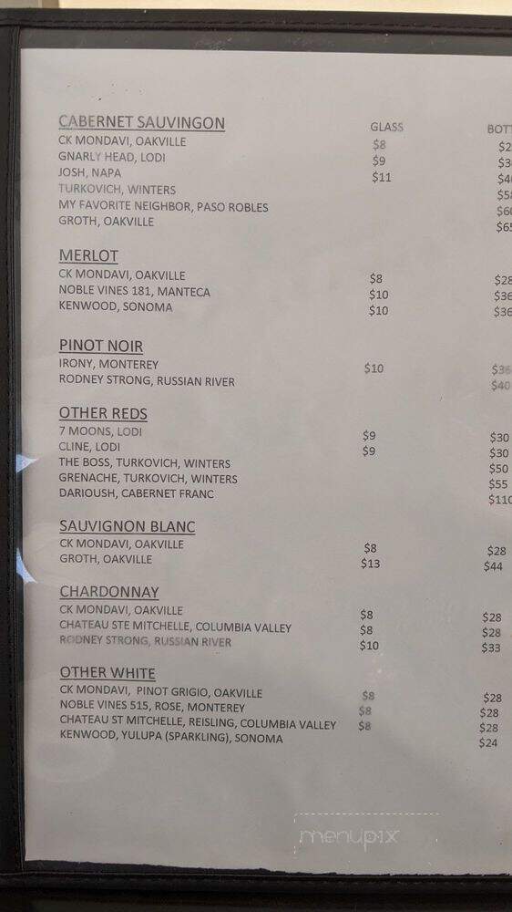Rice Barn Thai Eatery & Wine Bar - Vacaville, CA menu_pic