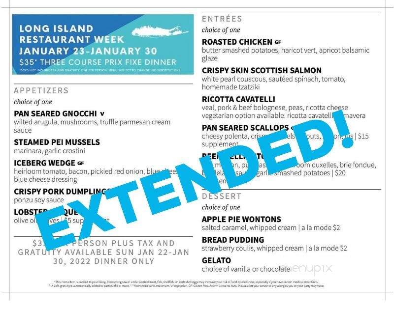 Whalers - Bay Shore, NY menu_pic