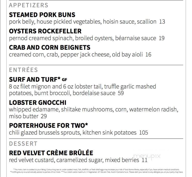 Whalers - Bay Shore, NY menu_pic