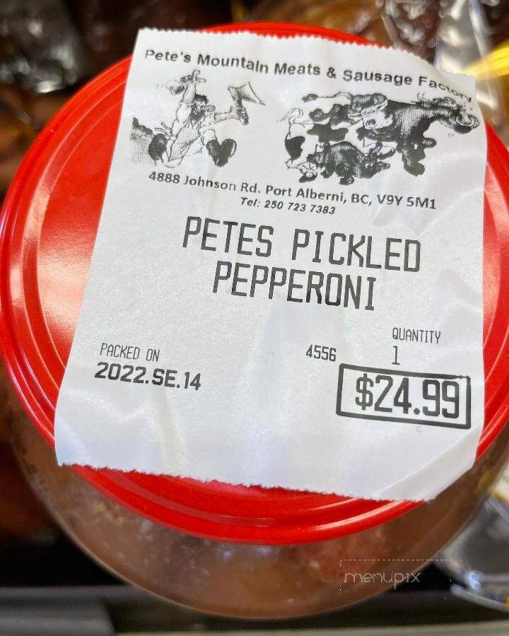Pete's Mountain Meats - Port Alberni, BC