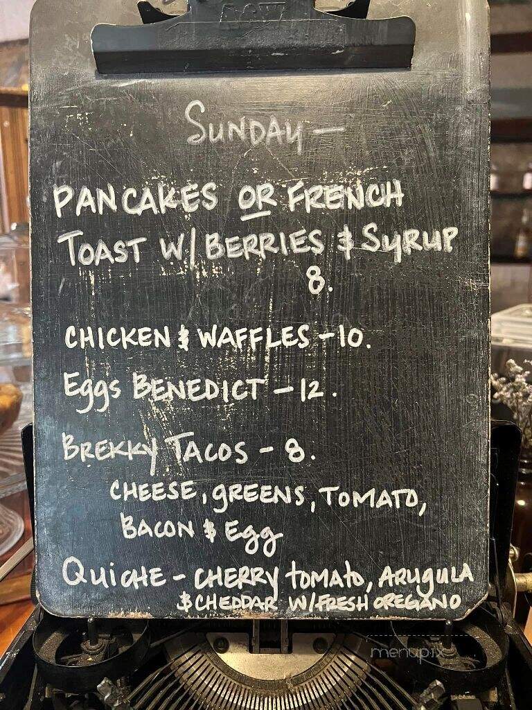 Cafe 43 - Mineral Point, WI menu_pic