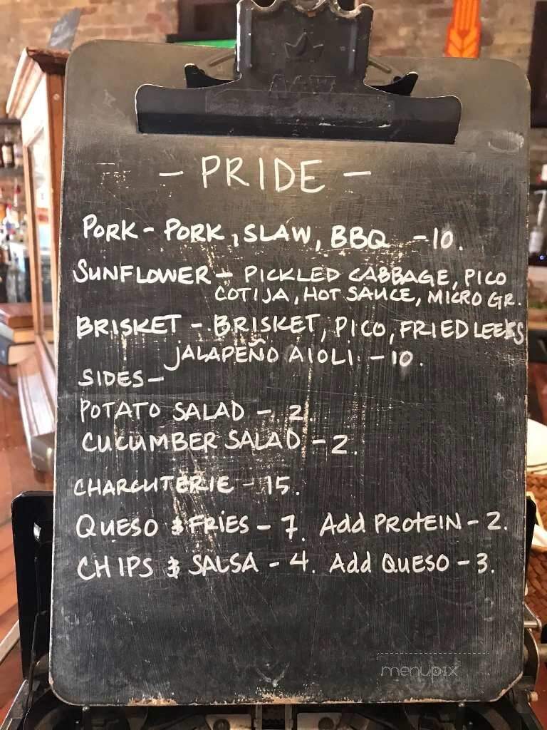 Cafe 43 - Mineral Point, WI menu_pic