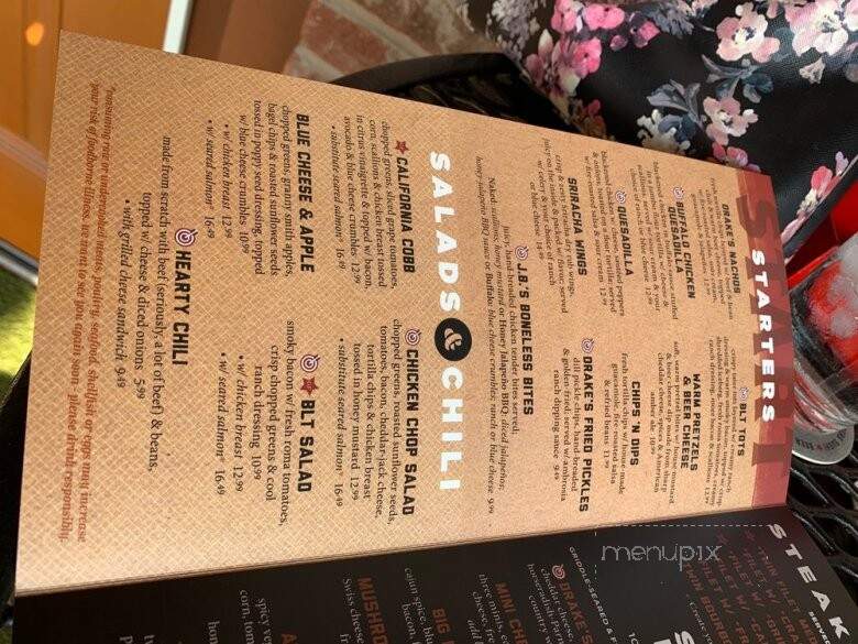 Drake's Chattanooga - Chattanooga, TN menu_pic