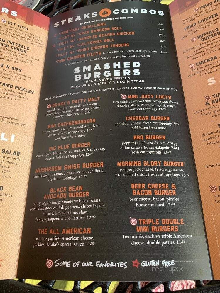 Drake's Chattanooga - Chattanooga, TN menu_pic