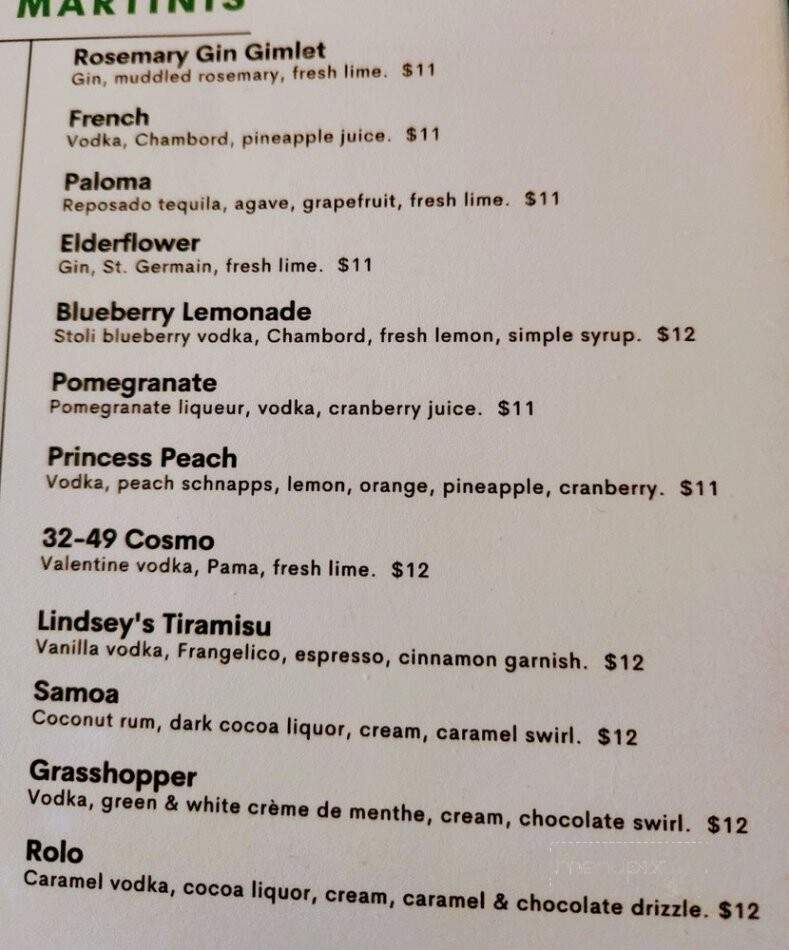 Amici's Kitchen and Living Room - Berkley, MI menu_pic
