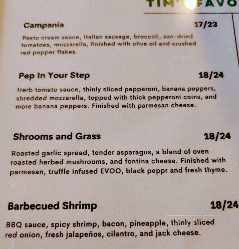 Amici's Kitchen and Living Room - Berkley, MI menu_pic