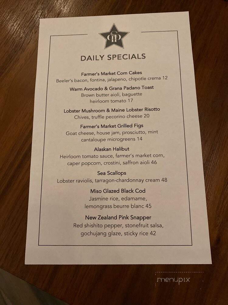 Pacific Standard Prime - Redondo Beach, CA menu_pic