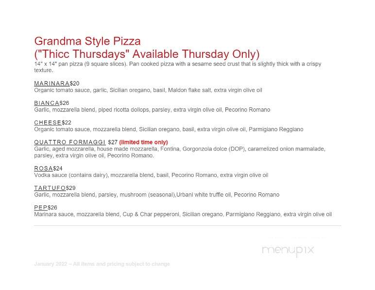 Peels on Wheels - Rochester, NY menu_pic