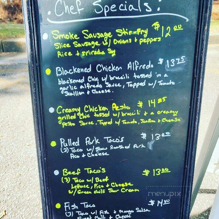 The Blue Nomad Grill - Carrollton, GA menu_pic
