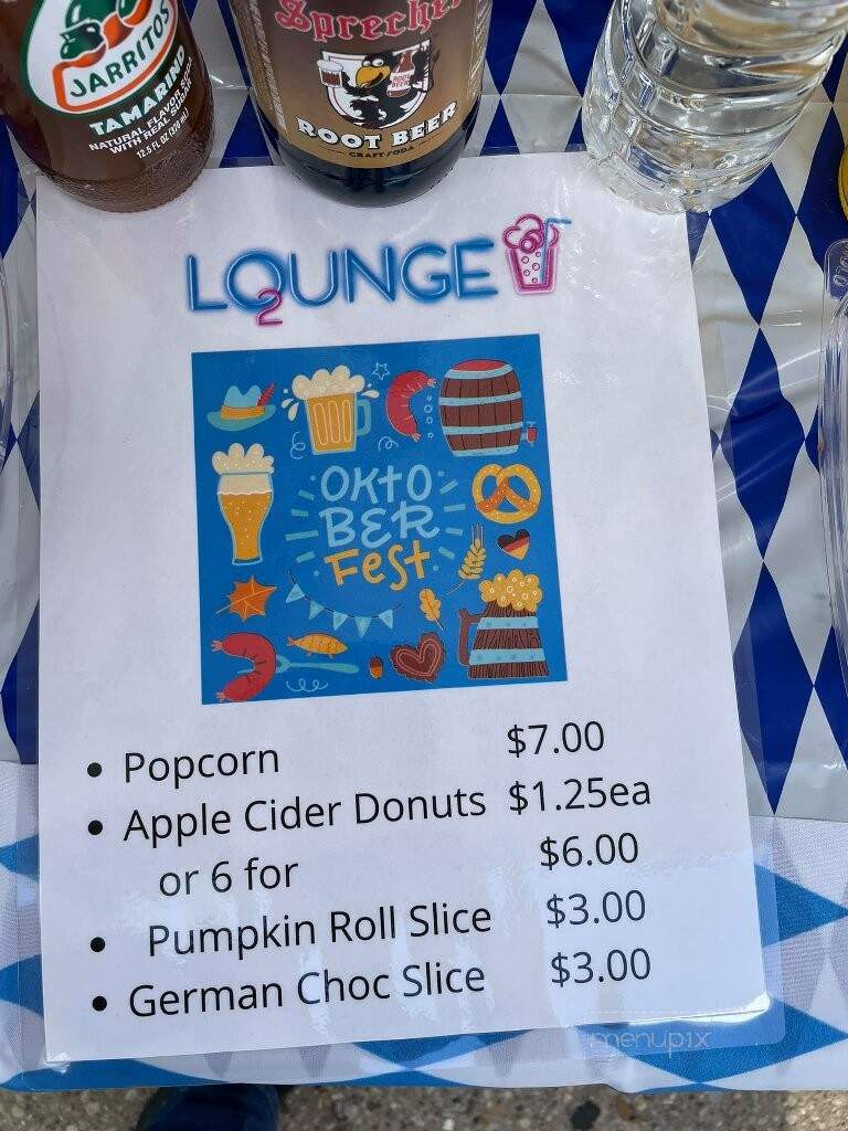 O2 Lounge - Lake Geneva, WI menu_pic