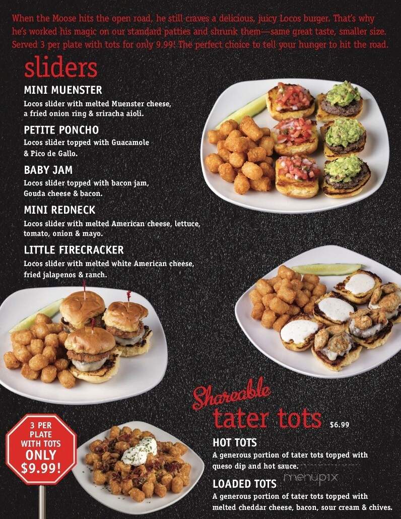 Locos - Thomasville, GA menu_pic