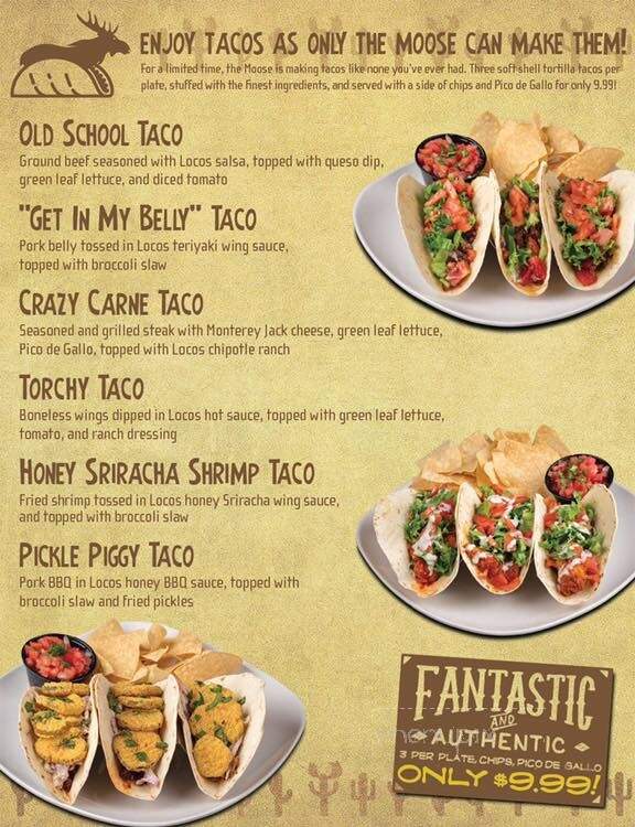 Locos - Thomasville, GA menu_pic