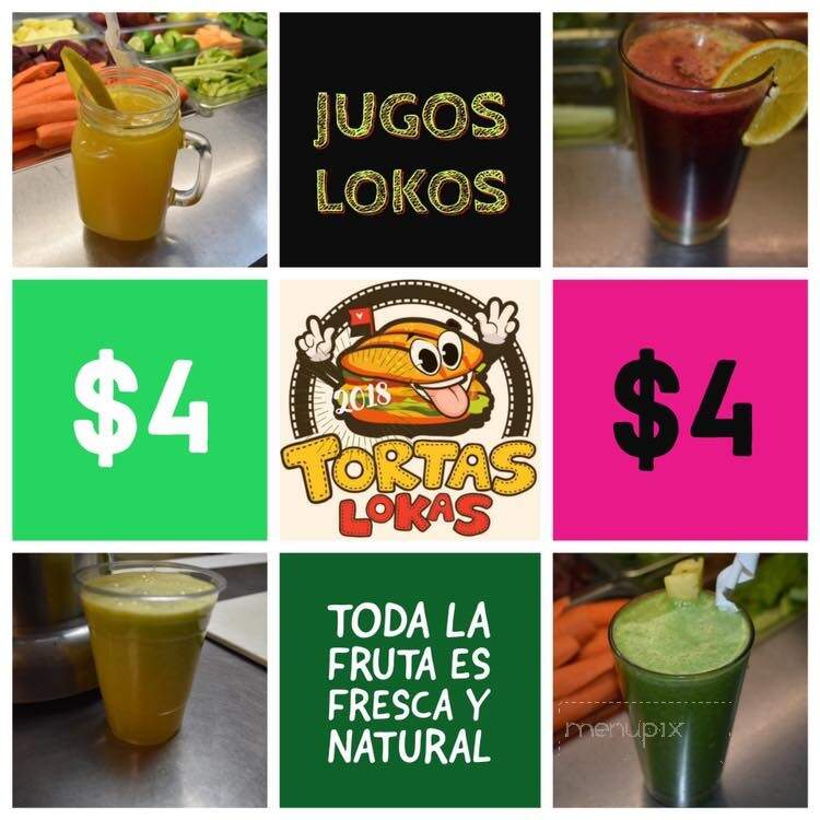 Tortas Lokas - Montclair, NJ menu_pic