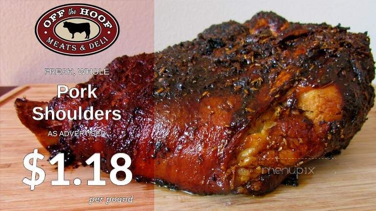 Off the Hoof - Mayfield, KY menu_pic