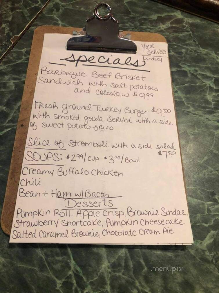 Johnny D's - Watertown, NY menu_pic