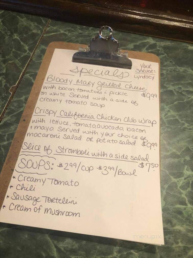 Johnny D's - Watertown, NY menu_pic
