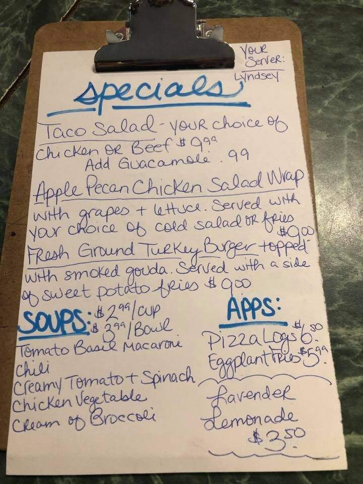 Johnny D's - Watertown, NY menu_pic