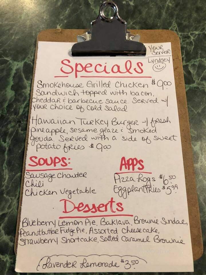 Johnny D's - Watertown, NY menu_pic