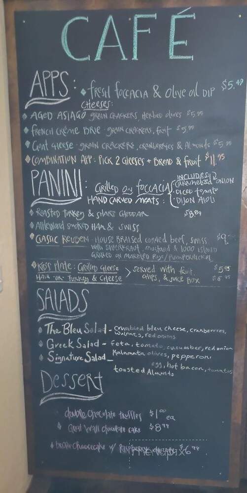 Victoria Valley Vineyards - Cleveland, SC menu_pic