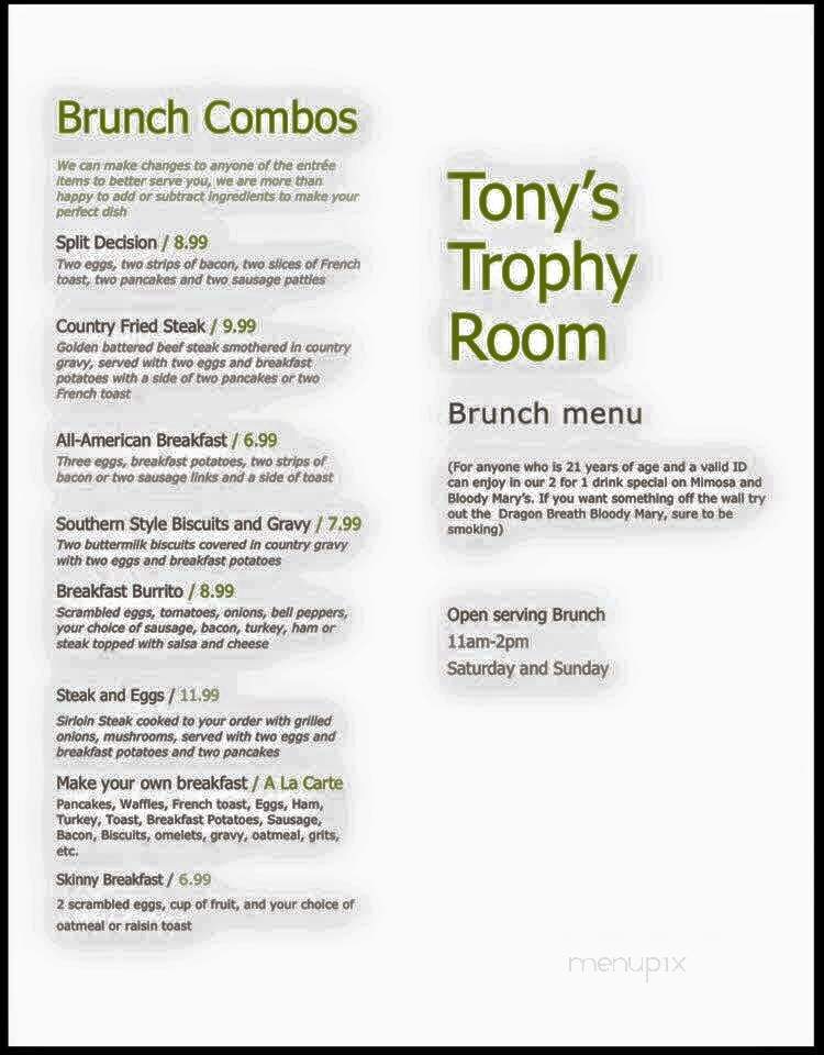 Tony 's Trophy Room - Collierville, TN