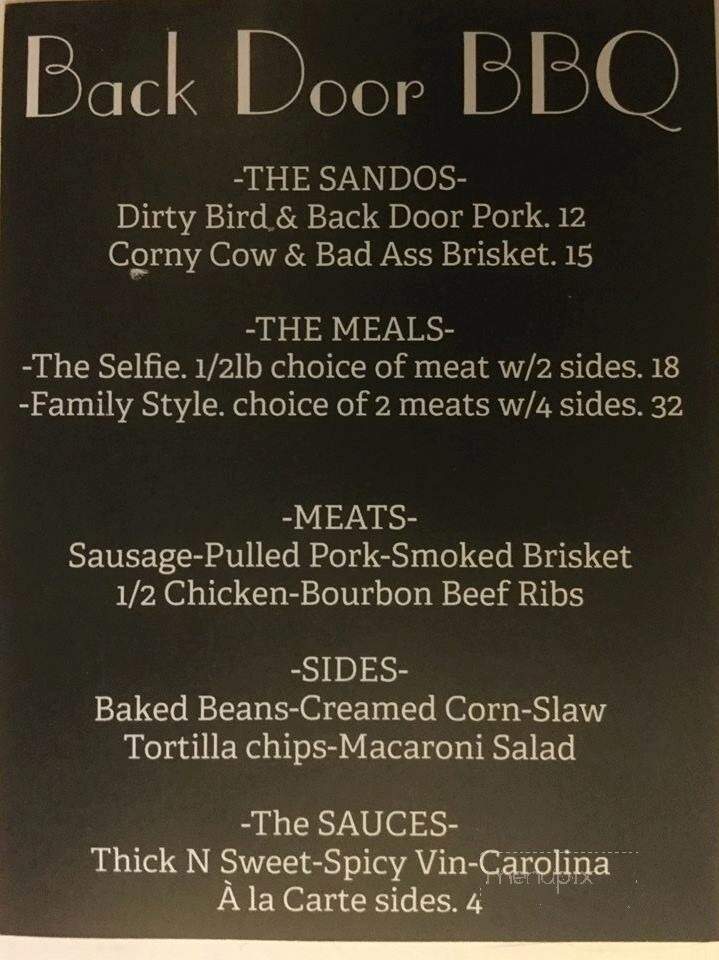 Down East Saloon - Homer, AK menu_pic