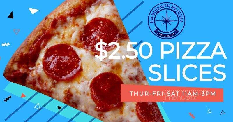 Blue Water Bistro & Pizzeria - Alden, MI menu_pic