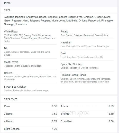 Decheco's Pizzeria - Akron, OH menu_pic