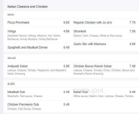 Decheco's Pizzeria - Akron, OH menu_pic