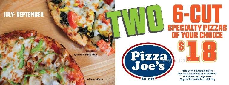 Pizza Joe's - Mineral Ridge, OH menu_pic