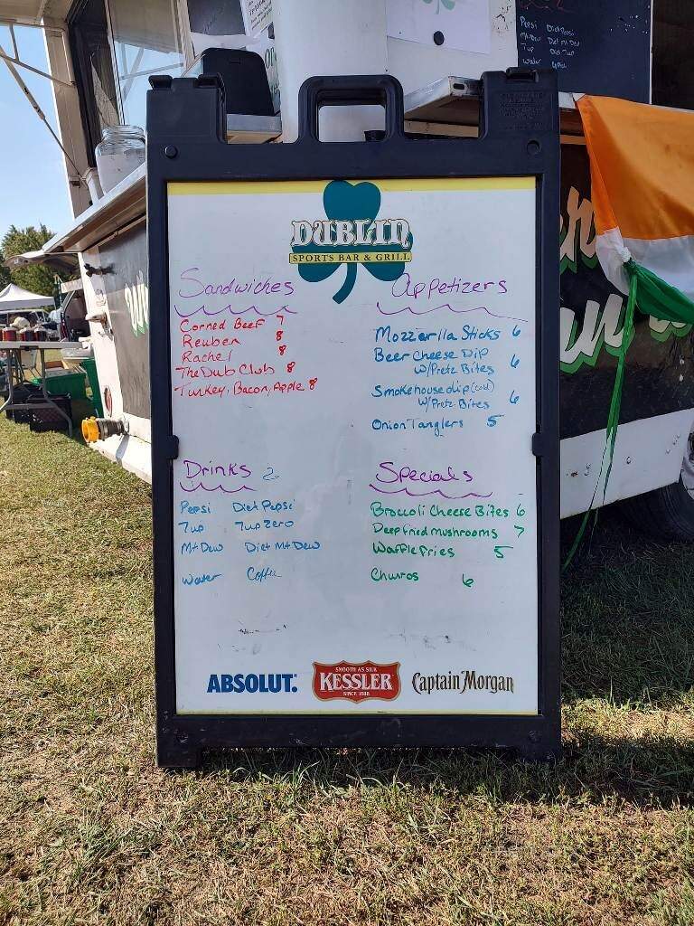 Dublin Sports Bar & Grill - Conover, WI menu_pic
