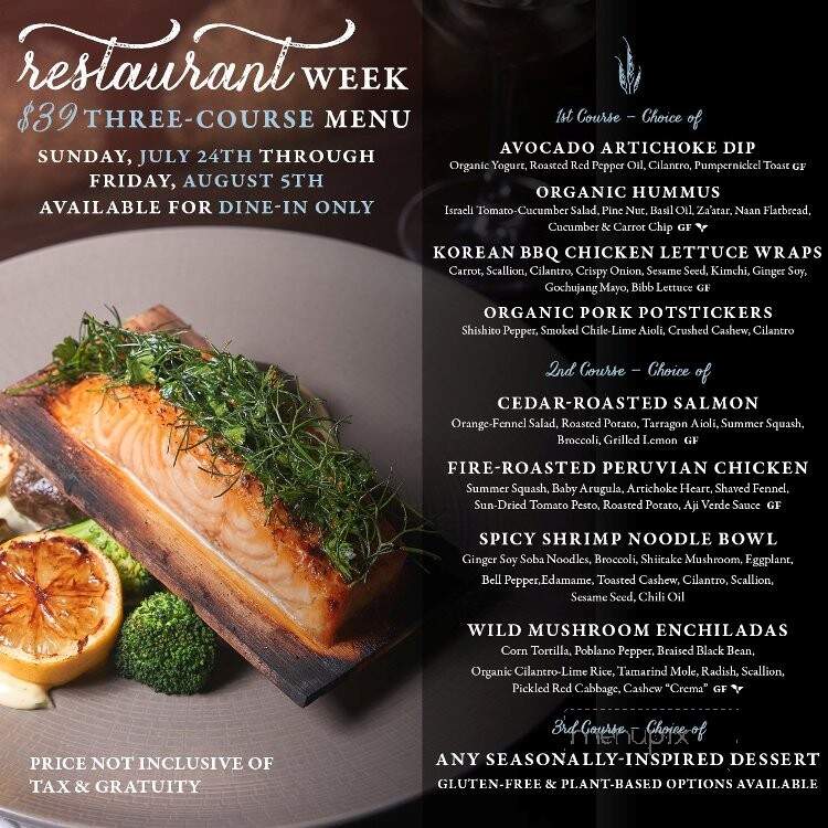 Harvest Seasonal Grill & Wine Bar - North Wales - North Wales, PA menu_pic