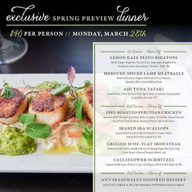 Harvest Seasonal Grill & Wine Bar - North Wales - North Wales, PA menu_pic