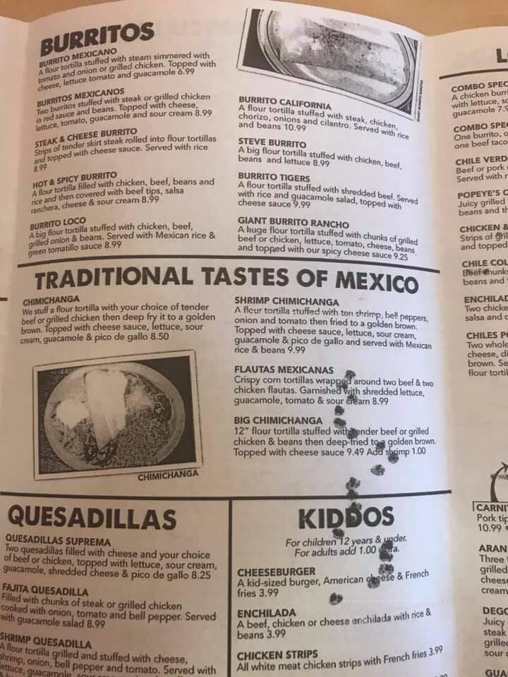 Los Molcajetes - Cushing, OK menu_pic