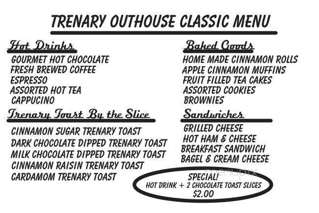 Trenary Home Bakery - Trenary, MI menu_pic