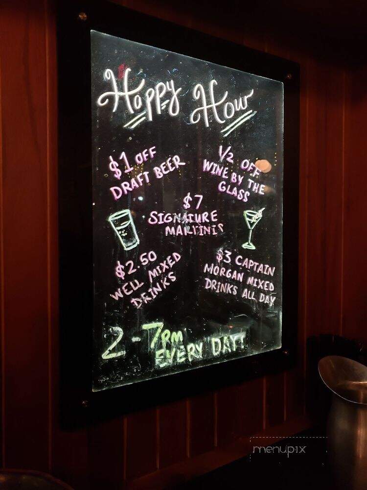 O'Bricks Irish Pub and Martini Bar - Bradenton, FL menu_pic