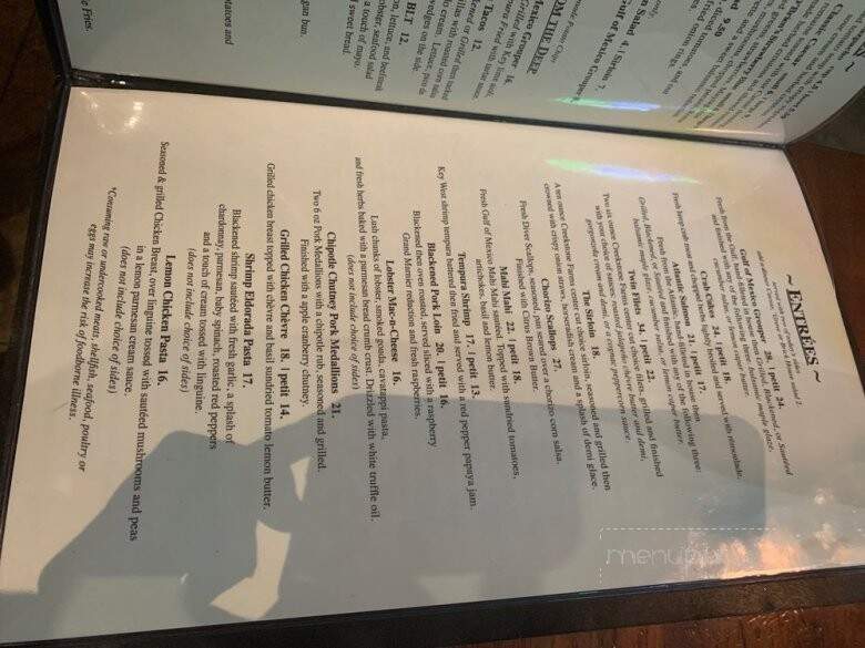 O'Bricks Irish Pub and Martini Bar - Bradenton, FL menu_pic
