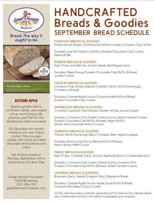 Great Harvest Bread Co. - Rochester, MN