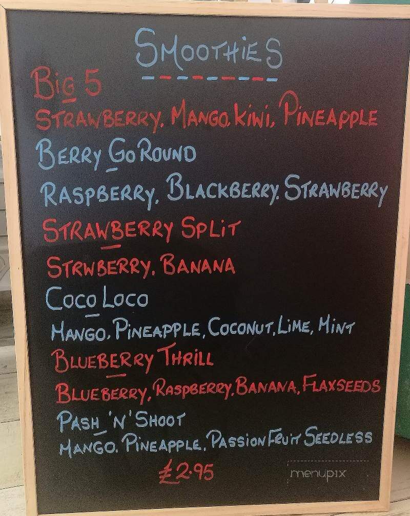 Cherry on Top Ice Cream Shop - Neenah, WI menu_pic