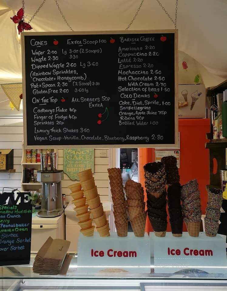 Cherry on Top Ice Cream Shop - Neenah, WI menu_pic