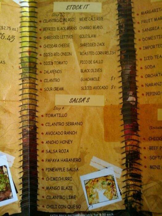 Bodegas Taco Shop - Houston, TX menu_pic